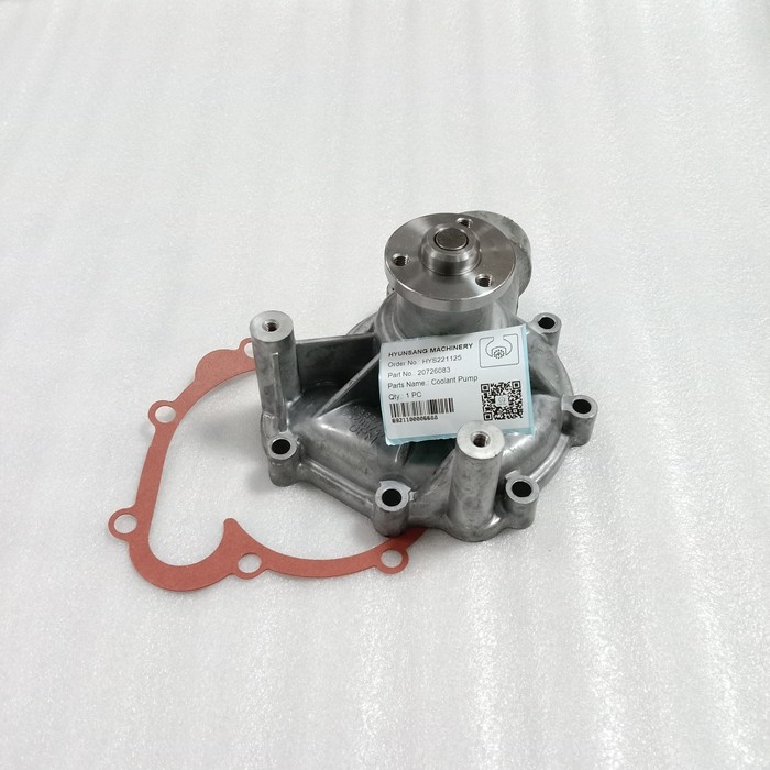 Wheel Loader Parts Coolant Pump 20726083 21727935 20450746 For L110E L120E
