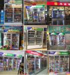 Upright 1600L Commercial Beverage Refrigerator Height 2130mm Multiscene