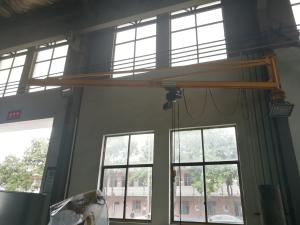 China Wall Mounting With Wire Rope Hoist 0.5T Jib Cranes factory
