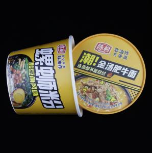 China Disposable Instant Noodle Paper Cup Takeaway Soup Porridge Container factory