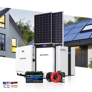 China Hybrid Solar Energie System For Home 5Kw 10Kw Off Grid Solar Power Energy PV Storage System Full Set on sale
