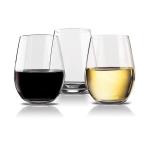 16 Ounce Acrylic Stemless Wine Glass Pink Leopard Unbreakable Drink Glasses