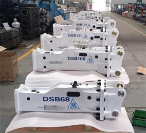 China 800bpm Excavator Hydraulic Breaker For 85mm Wide Chisel Rock Breaker Hammer factory