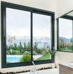 Aluminum Frame Glass Door Window Simple Design For Budget-friendly House Windows