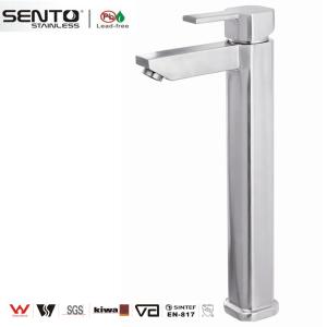 China New style lavatory faucet mixer for high basin sink factory