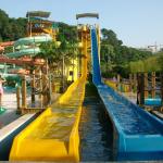 OEM Variable Speed Race Slide, Free Fall Slide, Kids / Adults Fiberglass Water