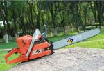 Cordless 25.4cc Gasoline Chain Saw Industrial Orced Air Cooling
