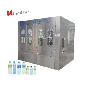 CE Stainless Steel Plastic Liquid Filling Machine , Bottle Filling Line Equipment