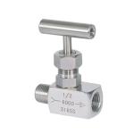 SS316 Steel Needle Valve 6000PSI With Shutoff / Regulating