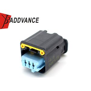 China 1 Row 3 Pin Tyco Waterproof Connector , Spring Lock Connector 1801179 factory