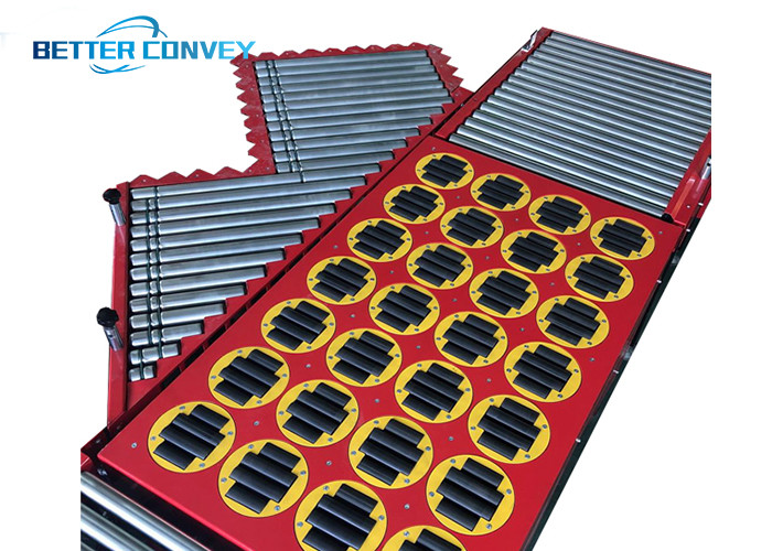 600W SUS304 Carbon Steel High Speed Pivot Wheel Sorter Conveyor