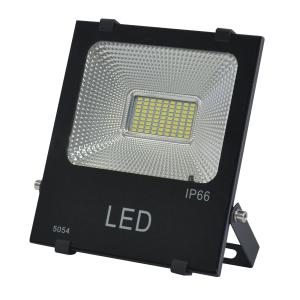 50W LED Solar Flood Light with motion sensor aluminum material for garden and