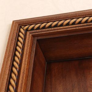 China Composite Wood HDF Interior Door 2.1m Height Teak Wood Veneer factory
