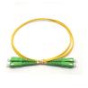 Buy cheap SC/APC-SC/APC Duplex Fiber Optic Patch Cord, G652D G657A1 G657A2 Fiber Optional from wholesalers