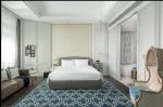 ISO18001 New Chinese Style Hotel Bedroom Furniture Sets Customized