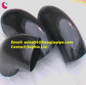 China carbon steel BUTT WELD elbow with different angles factory