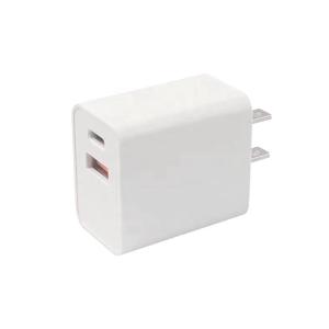 China 18W PD+QC3.0 Fast Charger USB /Type C PD Charging USB charger 5V9V12V For Iphone 11 pro factory