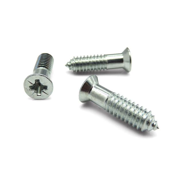 China High Precision Corrosion Resistant Self-Tapping Efficiency Phillips Countersunk Screws Zinc Plated on sale China High Precision Corrosion Resistant Self-Tapping Efficiency Phillips Countersunk Screws Zinc Plated on sale