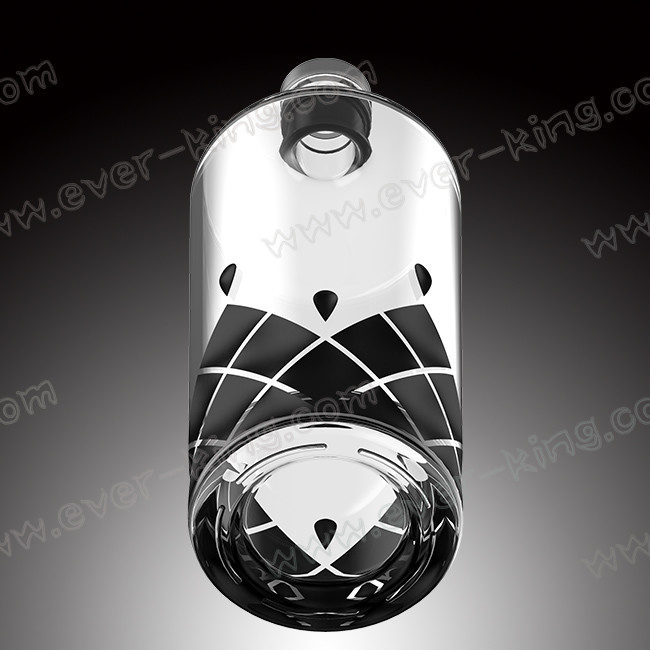 Empty Square Glass Fancy Rum Bottles 1000ml For Liquor
