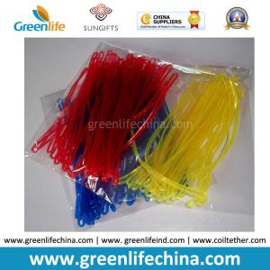 China Luggage Tag Accessory Soft Eco-friendly PVC Colored Loop Straps factory