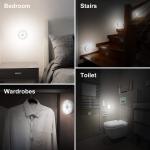 700mAH 10ft -16ft Distance USB Rechargeable Motion Sensor Light