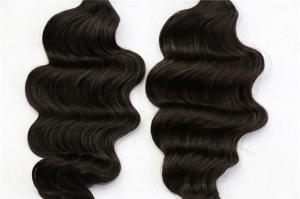 China Brazilian Natural Human Hair Weave Deep Wave No Tangle No Shedding factory