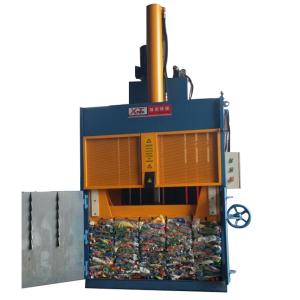 Hydraulic Plc Vertical Cardboard Baler Baling Press Machine For Boxes