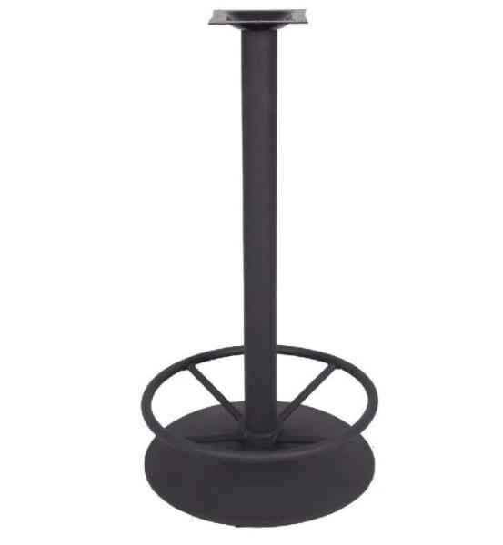 Classical design round Table leg with Footring Bistro Table Base Outdoor