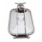 Female Thread Pressure Cast Frp Round Manhole Cover Stainless Steel for