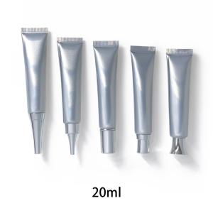China 20ml/G Acrylic Lid Aluminum Lotion Tubes For Cosmetics 19mm 20g Travel factory