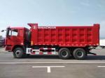 SHACMAN 30T Box Dump Truck F3000 6x4 375 EuroV Red