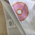 Printed design 300gsm absorbing kids cute microfiber bathroom towel