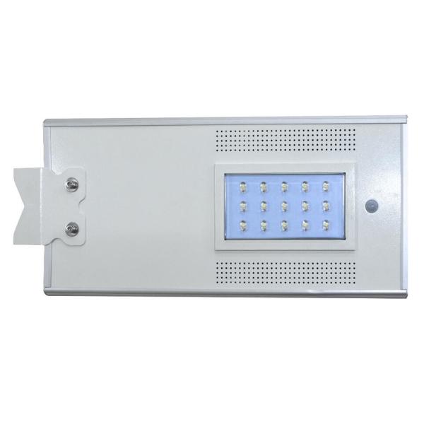 China 15 watt solar led garden light housing led with Mobile Bluetooth Control solar energy LED street lamp aluminum factory