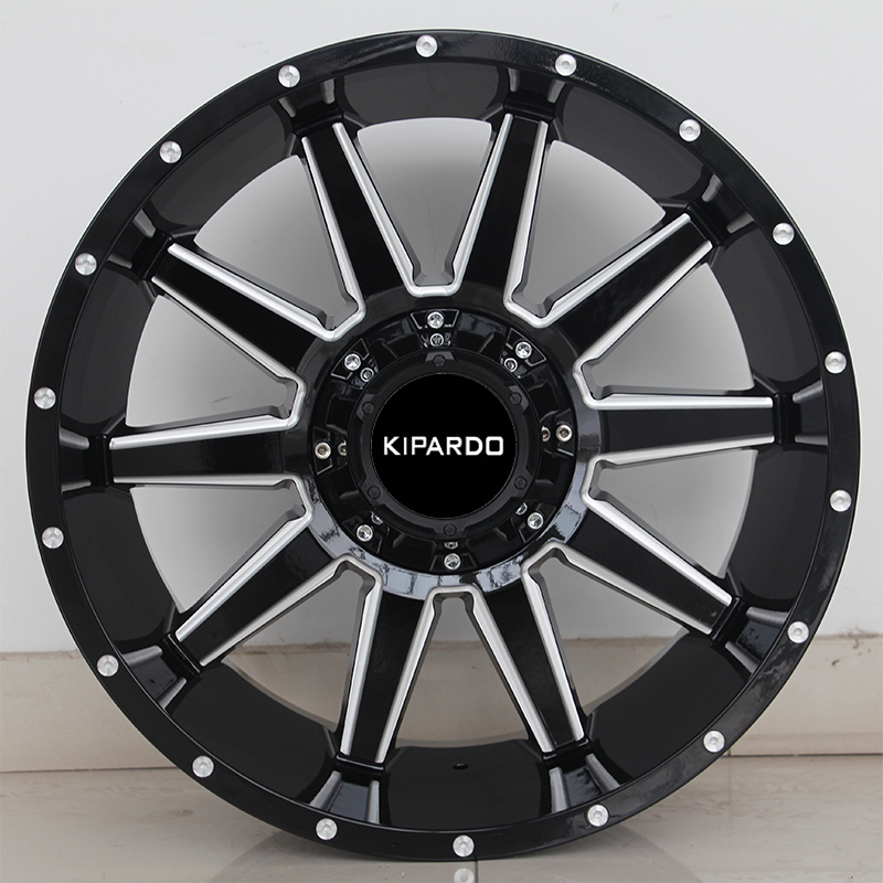 A356.2 Aluminum Alloy 5x114.3 6x139.7 4x4 Off Road Rims