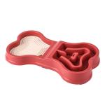 Interactive Dog Puzzle Bowl & Lick Mat Combo | Brain-Stimulating Pet Feeder with