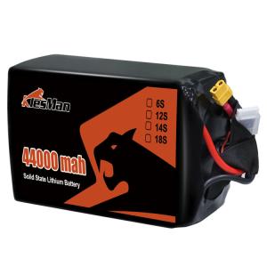 China High Capacity Lipo FPV Drone Battery XT60 6S 44000 MAh 22.2V 10C Lipo Battery For Agricultural Drones factory