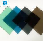 Blue Green Grey Pink Bronze Tinted Float Glass 3mm-12mm For Building