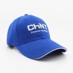 Twill cotton baseball caps with embroidered logo Branding promotional products