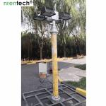 6m remote control pan tilt pneumatic telescopic mast light-4x1000W halogen