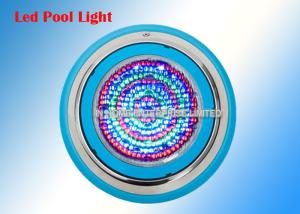 China Stainless Steel Round LED Underwater Pool Lights 35W Wall Mounted High Efficiency factory