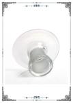 14mm / 18mm Female Flared Foot Slide Holder For Smoking Water Pipes