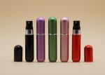 Cosmetic Small Refillable Perfume Spray Bottles Cylinder Shape Environmental