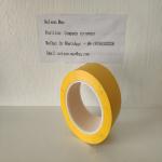 Single Sided Floor Marking Adhesive Tape / PVC Yellow Line Marking Tape