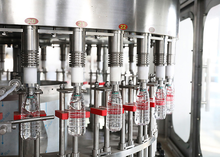 China PET Plastic SUS316 500ml 3.5kw Water Filling Machines factory