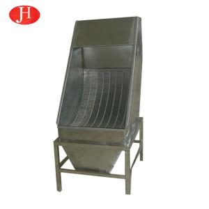 China Food Processing Corn Flour Slurry Fiber Separator Gravity Arc Sieve Production Kine on sale