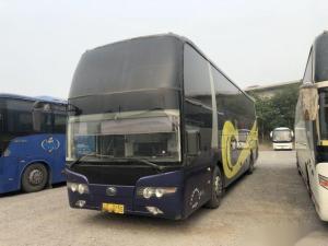 China Used Yutong Bus ZK6127 Double Glass 50 Seats Rear Engine Left Steering Double Doors factory