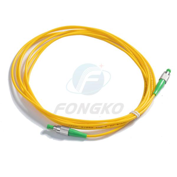 3.0mm 3mm simplex Fc To Fc Single Mode Fiber Optic Cable Fiber Optic Patchcord