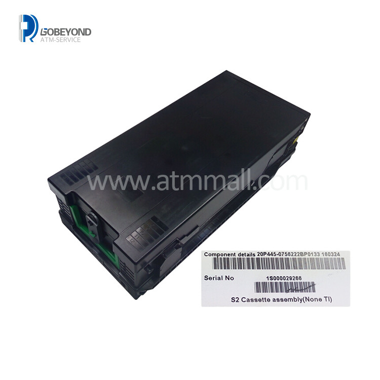 Atm Machine Parts NCR S2 Cassette Assembly 445-0756222 4450756222 CASSETTE HLA NON-TI Black