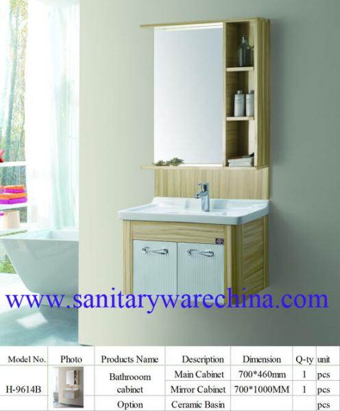 Modern Alunimun Bathroom Vanity/ aluminum alloy bathroom cabinet/Mirror Cabinet