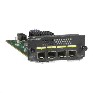 China Huawei ES5D21X04S01 4-Port 10 GE SFP+ Rear Interface Card huawei S5720HI switch S5720C factory